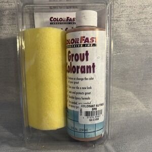 ColorFast Grout Colorant Kit Nutmeg Brown GC-C-050 includes Sponge & Brush